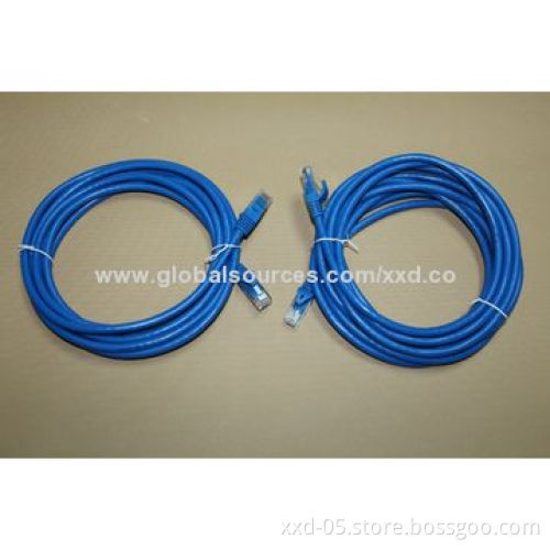 4-pair Stranded Design Cables for Ethernet UTP Cat5e Patch CordsNew